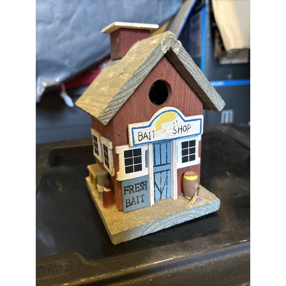 Bait Shop Store Bait Shop Wooden Beach Bird house Birdhouse Rustic